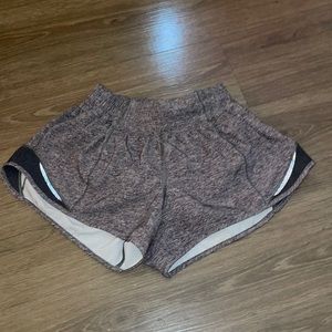 gray hotty hot lululemon shorts
